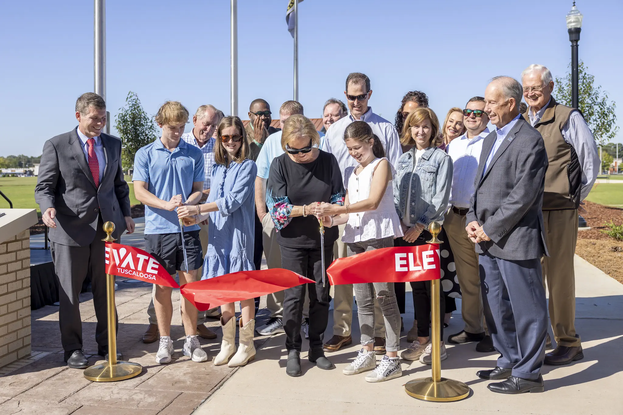 Snow Hinton Park Ribbon Cutting