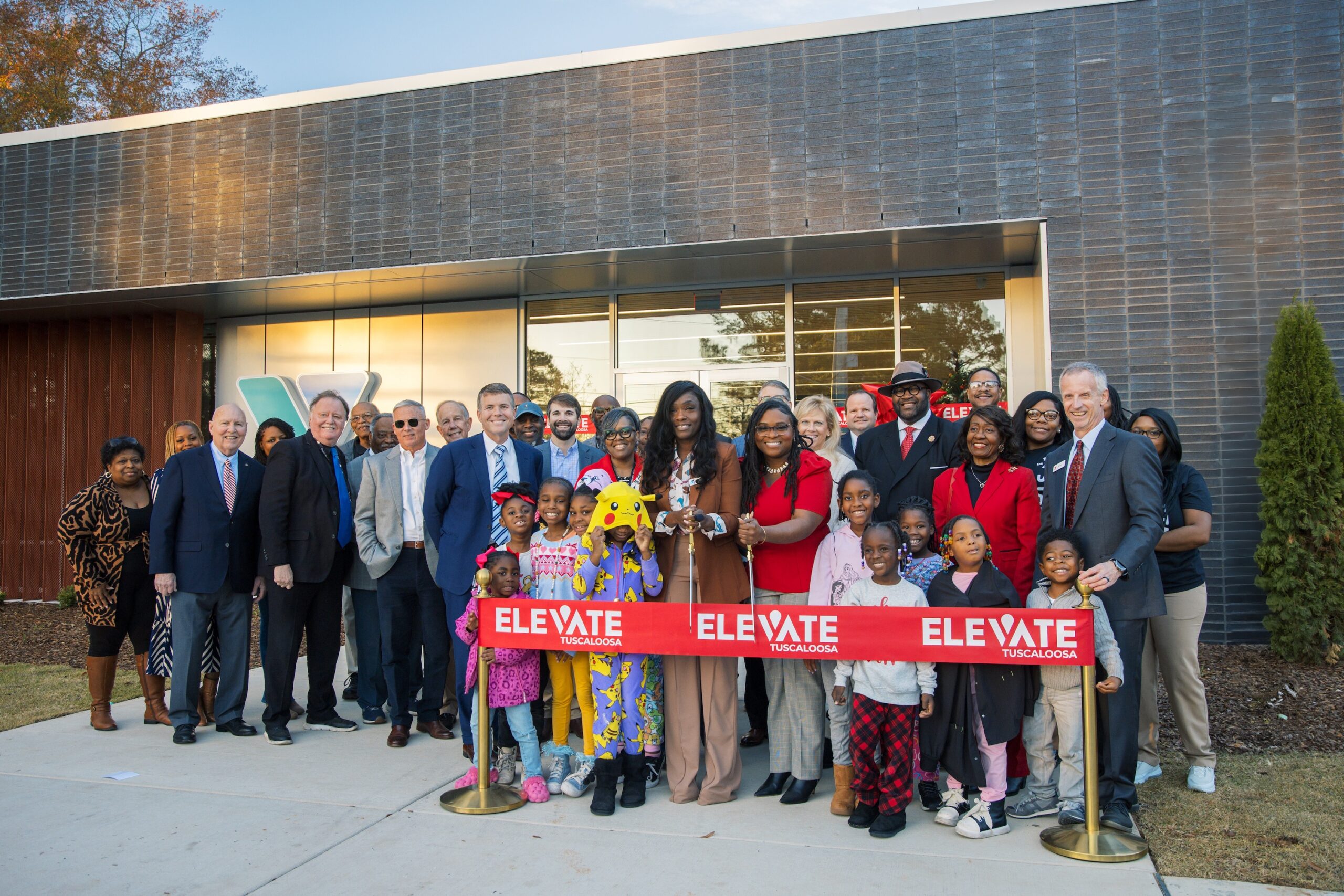 Benjamin Barnes YMCA Ribbon Cutting