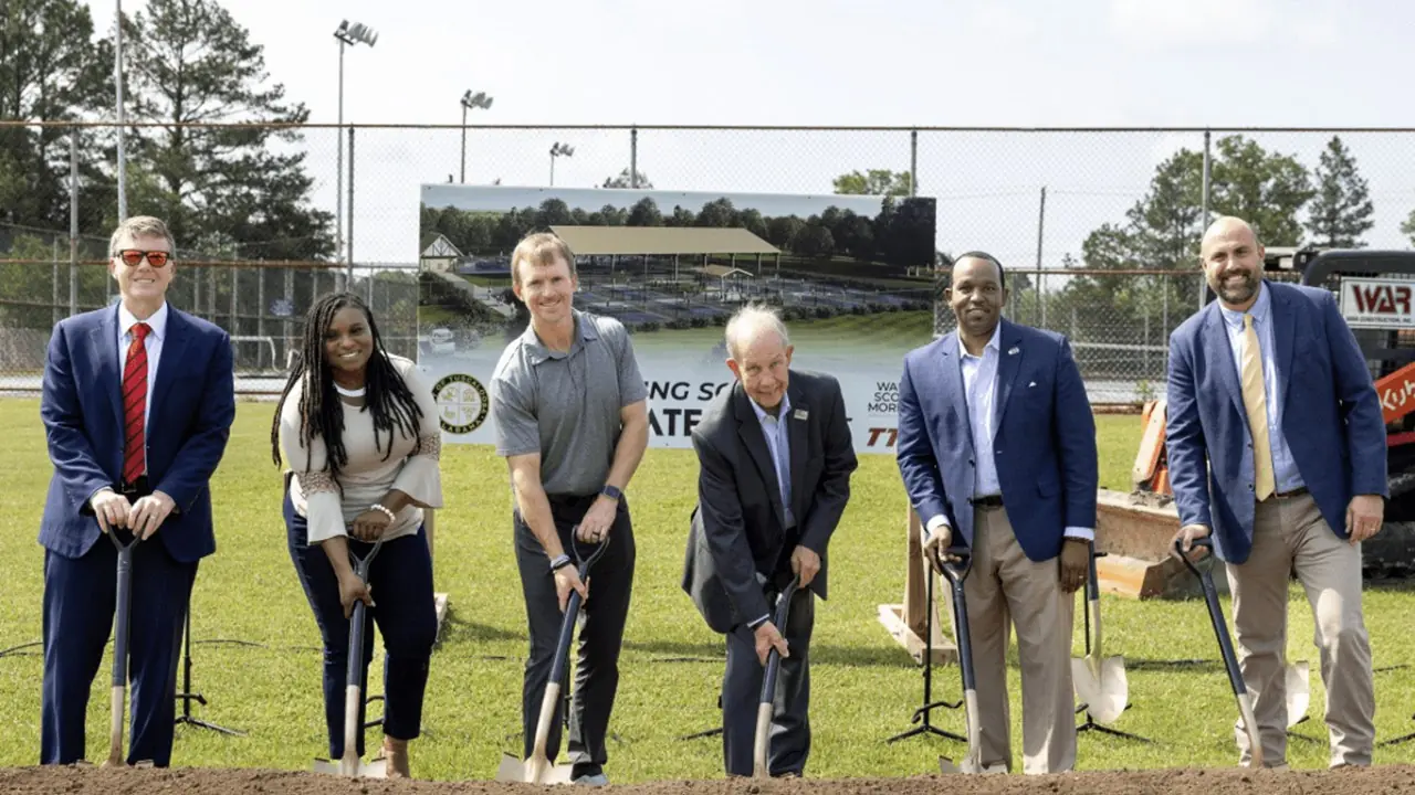 Bowers Pickleball Groundbreaking